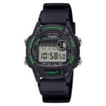 ساعت مچی دیجیتال مردانه کاسیو Casio مدل W-220H-1A3 بند رزینی اسپرت