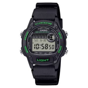 ساعت مچی دیجیتال مردانه کاسیو Casio مدل W-220H-1A3 بند رزینی اسپرت