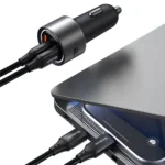 شارژر فندکی مک دودو Mcdodo مدل CC-3110 توان 90W سه پورت - Image 3