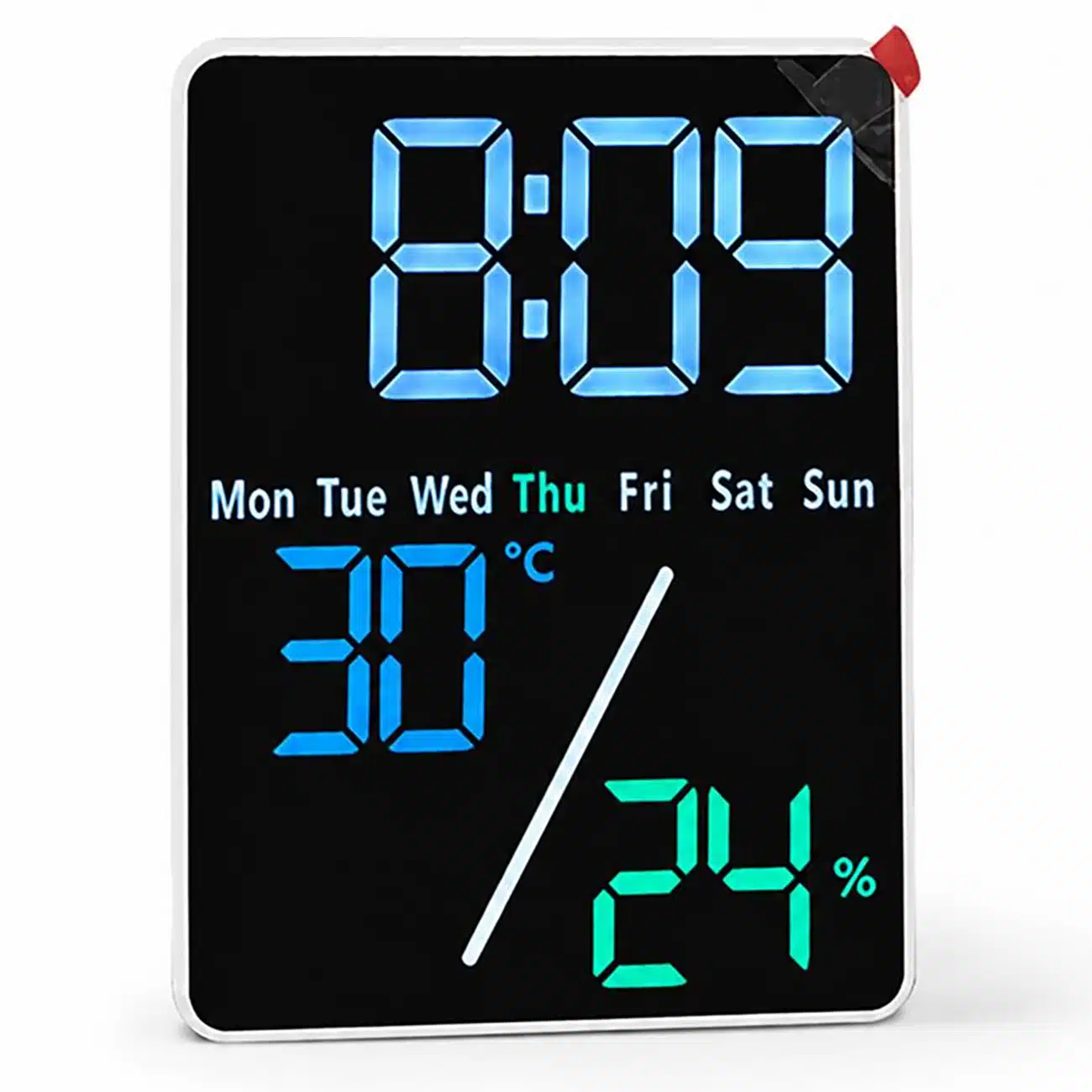ساعت دیجیتال LED رومیزی مدل 5508 با نمایش دما و رطوبت ساعت دیجیتال LED رومیزی مدل 5508 با نمایش دما و رطوبت - تصویر 1