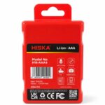 باتری نیم قلم AAA شارژی هیسکا HISKA مدل H16-AAA4 پک 4 عددی - Image 2