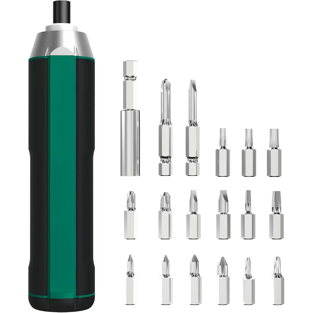 پیچ گوشتی شارژی گرین لاین Green Lion مدل GSD-17 ست 17 عددی