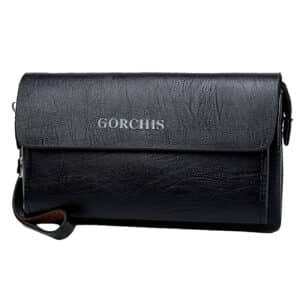 کیف دستی مردانه ضد سرقت گورجیس GORCHIS مدل 558 با قفل رمزدار