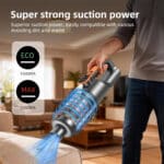 جارو شارژی خودرو مدل ST-126Plus با درگاه Type-C - Image 2