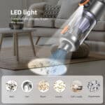 جارو شارژی خودرو مدل ST-126Plus با درگاه Type-C - Image 4