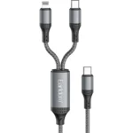 کابل شارژ چندکاره ارلدام EC-IC04 توان 60 وات 1.2 متر - Image 3
