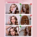 فر کننده مو شیگلم SHEGLAM مدل Cupid's Charm با قطر 25 میلی متر - Image 3