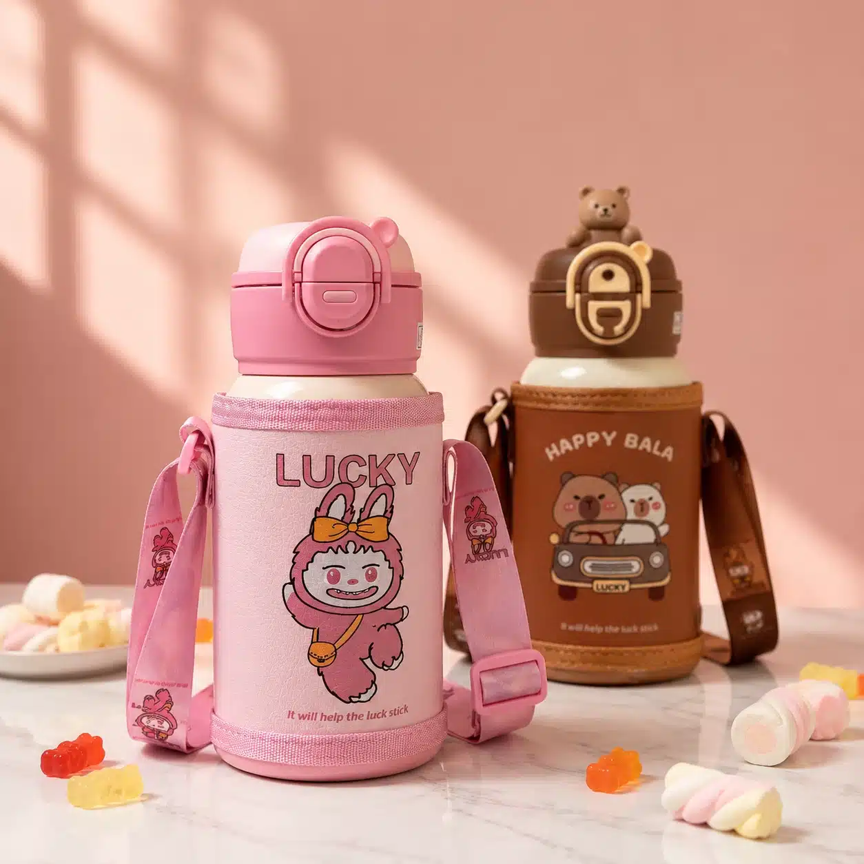 Children's Travel Mug, 500ml, Model H-301 (1) تراول ماگ بچگانه 500میل کد H-301 - Image 1