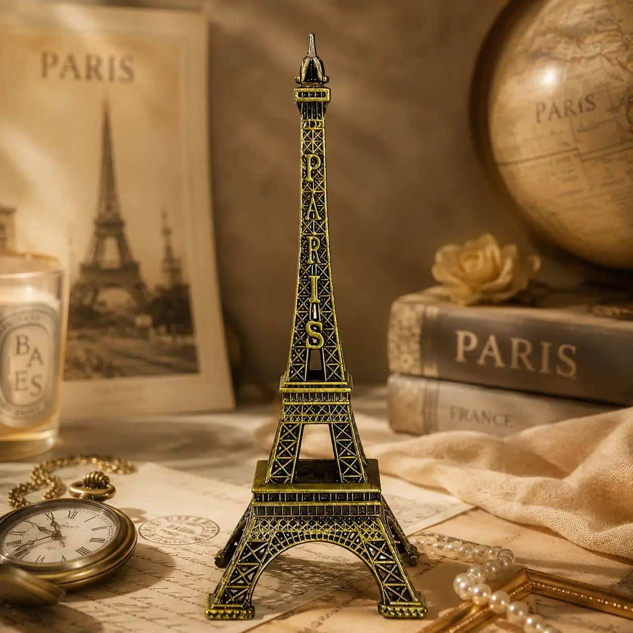Metal model of the Eiffel Tower (1) ماکت فلزی برج ایفل - Image 1