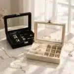 جعبه جواهرات و اکسسوری مخملی