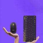 کیبورد و ماوس بی سیم لاجیتک logitech مدل MK240 سفید و قرمز روشن - تصویر 10
