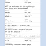 پاور بانک 10000 یوسامز US-CD221 PB74 توان 33 وات - تصویر 13