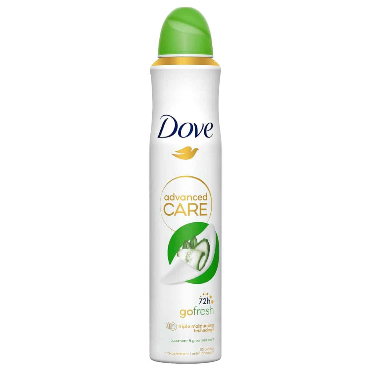 اسپری دئودورانت ضد تعریق زنانه داو Dove مدل Go Fresh حجم 250ml اسپری دئودورانت ضد تعریق زنانه داو Dove مدل Go Fresh حجم 250ml - Image 1