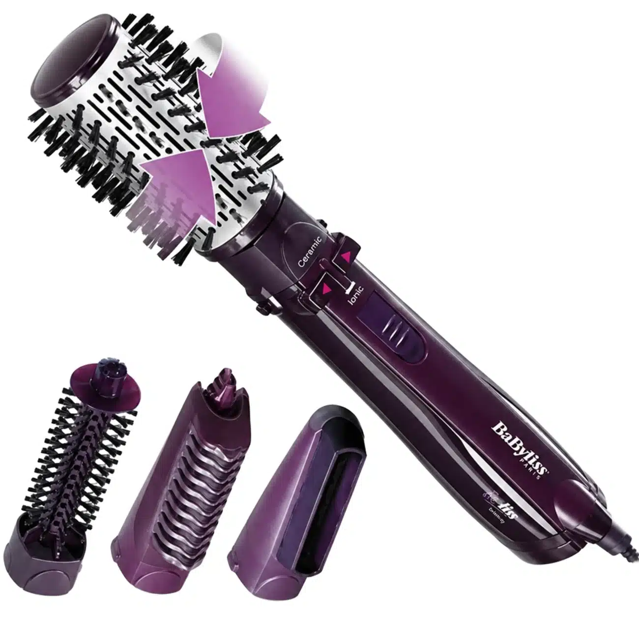 سشوار برس دار چرخشی بابیلیس BaByliss مدل 2736E توان 1000 وات سشوار برس دار چرخشی بابیلیس BaByliss مدل 2736E توان 1000 وات - Image 1
