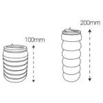 بطری تاشو پرووان ProOne مدل PFB0013 گنجایش 480 میلی لیتر - Image 10