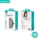 مینی پاور بانک یوسامز USAMS مدل CD248 ظرفیت 3000 میلی آمپر ساعت - تصویر 6