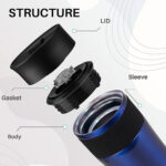 تراول ماگ دوجداره سانتکو SANTECO مدل HGA-510-001 ظرفیت 510 میلی لیتر - تصویر 10