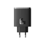 شارژر دیواری 65 وات باسئوس مدل Baseus Cube Pro 3 Ports Fast Charger 65W - Image 3