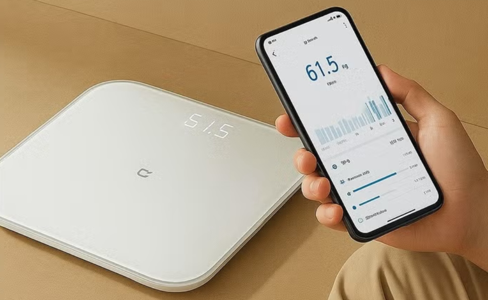 ترازوی هوشمند میجیا Mijia Smart Scale S200 2 قابلیت اتصال به اپلیکیشن ترازوی شیائومی S200