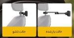 پایه نگهدارنده و شارژر وایرلس گوشی پشت صندلی خودرو WXHZ-01 - Image 23