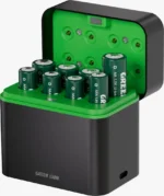 شارژر باتری گرین لاین مدل Green Lion Rechargeable 4×AA + 4×AAA Battery Dock USB-C