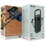 پاوربانک ۳۰۰۰۰ میلی‌آمپرساعت گرین لاین مدل Green Lion Solar X 30000mAh Power Bank PD 20W Black - تصویر 2