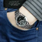 ساعت مچی مردانه کاسیو Casio مدل MTP-1335D-1A با بند استیل و صفحه مشکی - تصویر 7