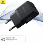 شارژر دیواری USB و تایپ سی 30 وات بیسوس Baseus Palm P1011160A113 - تصویر 4