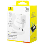 شارژر دیواری USB و تایپ سی 30 وات بیسوس Baseus Palm P1011160A113 - تصویر 15
