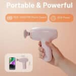 ماساژور تفنگی شارژی پورودو Porodo مدل PDLFSTMG01BK - تصویر 4
