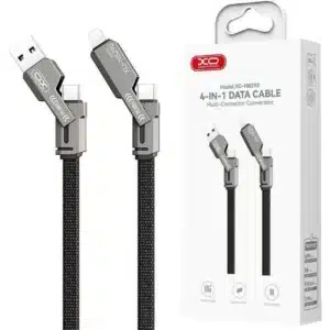 کابل شارژ 4 در 1 ایکس او مدل XO-NB290 توان 60W و طول 1m