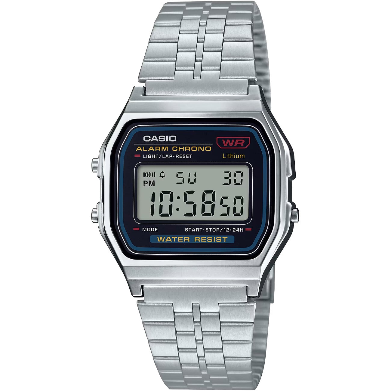 ساعت مچی دیجیتال کاسیو Casio مدل A159WA-N1D نقره ای یونیسکس ساعت مچی دیجیتال کاسیو Casio مدل A159WA-N1D نقره ای یونیسکس - تصویر 1