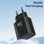 شارژر دیواری یوسامز USAMS مدل CC317 توان 33 وات دو پورت - تصویر 13