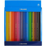 مداد رنگی 24 رنگ پیکاسو Picasso مدل GOL-24-C طرح موش و تمساح - تصویر 6