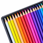 مداد رنگی 24 رنگ پیکاسو Picasso مدل GOL24-T جعبه فلزی - تصویر 5