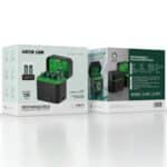 شارژر باتری نیم قلمی گرین لاین Green Lion مدل GRB-12 همراه 8 باتری AAA - تصویر 5