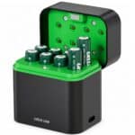 شارژر باتری نیم قلمی گرین لاین Green Lion مدل GRB-12 همراه 8 باتری AAA - تصویر 4