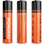 باتری شارژی قلمی پورودو Porodo مدل PDJHAACOG پک دو عددی