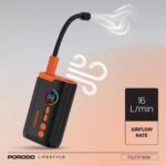 پمپ باد شارژی پورودو Porodo مدل PDLFST181BK توان 55 وات - تصویر 4