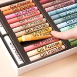 پاستل روغنی کاکو KACO مدل KALOR Oil Pastels بسته 24 رنگ - تصویر 7