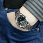 ساعت مچی مردانه کاسیو Casio مدل MTP-1335D-1A با بند استیل و صفحه مشکی - تصویر 2