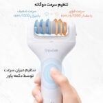 دستگاه پدیکور برقی پا شیائومی Xiaoshi SHOWSEE Callus Remover B1-W - تصویر 21