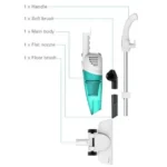 جارو برقی شیائومی مدل Deerma DX118C - تصویر 4