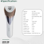 اپیلاتور گرین لاین Green Lion اصل مدل GL-TM47 شارژی 5 کاره - تصویر 5