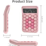 ماشین حساب  12 رقمی کاریودا Karuida مدل KK-2277 دکمه برجسته شش ضلعی - تصویر 4