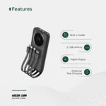 پاوربانک گرین لاین Green Lion مدل GL-PX11 ظرفیت 10000 توان 22.5 وات - تصویر 3