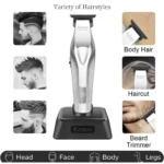 ماشین اصلاح سر و صورت کمی Kemei مدل KM-3023-702 شارژی - تصویر 4