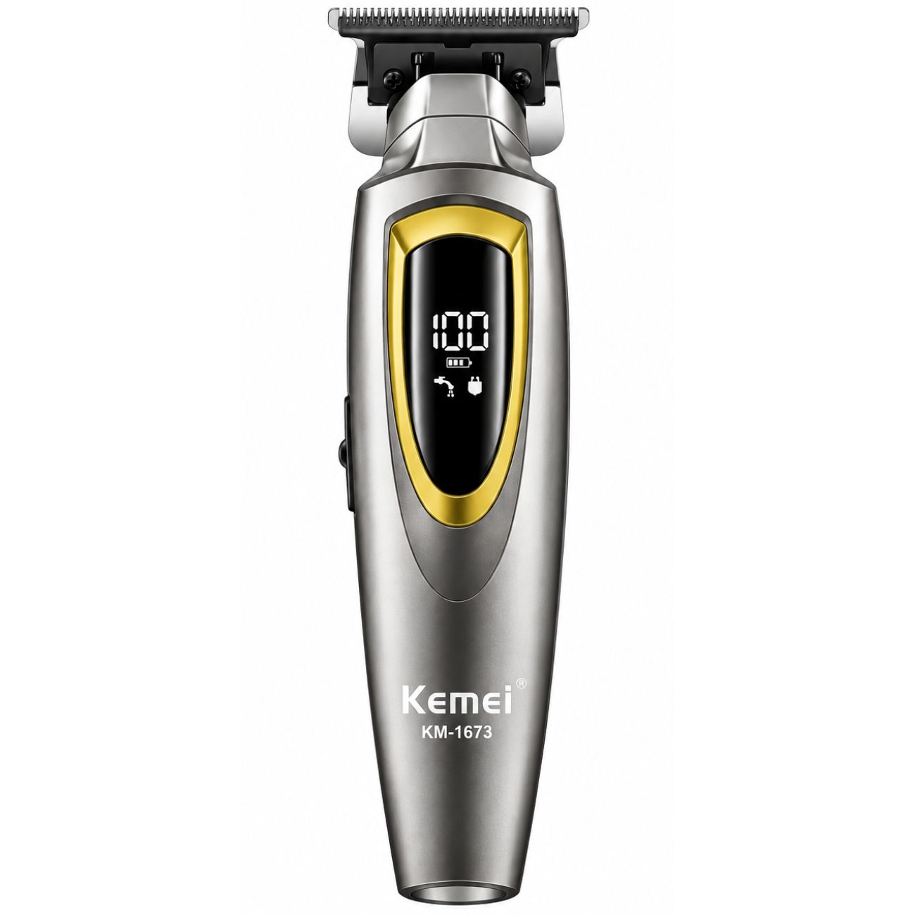 ماشین اصلاح حرفه ای سر و صورت کمی Kemei مدل KM-1673 ماشین اصلاح حرفه ای سر و صورت کمی Kemei مدل KM-1673 - تصویر 1