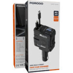 شارژر فندکی خودرو پورودو Porodo مدل PDFWCH029BK با توان 66 وات - تصویر 6