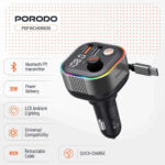 شارژر فندکی و فرستنده FM پورودو Porodo مدل PDFWCH069DG توان 65 وات - تصویر 6